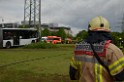 Schwerer Bus Unfall Koeln Porz Gremberghoven Neuenhofstr P072